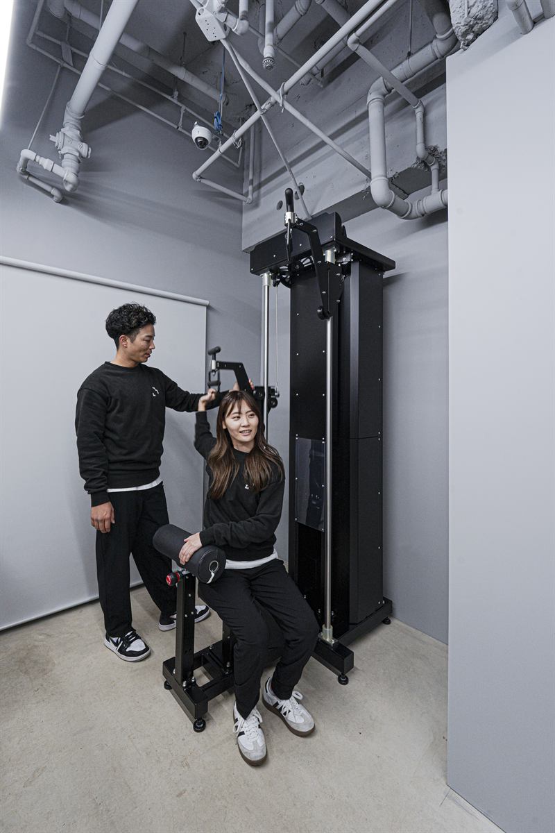 トータルショルダージョイントを利用する様子
